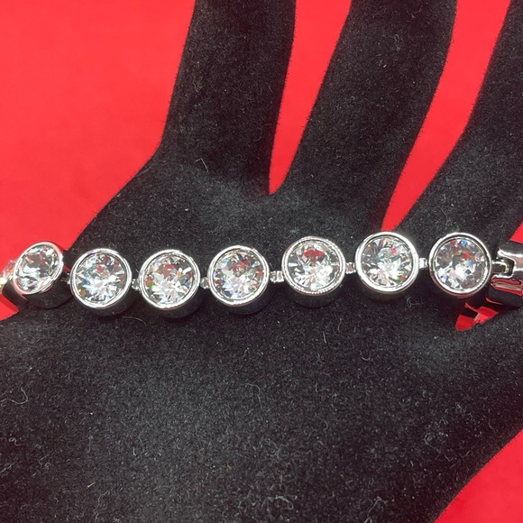 Touchstone Crystal White Ice Bracelet - Picture 7 of 8